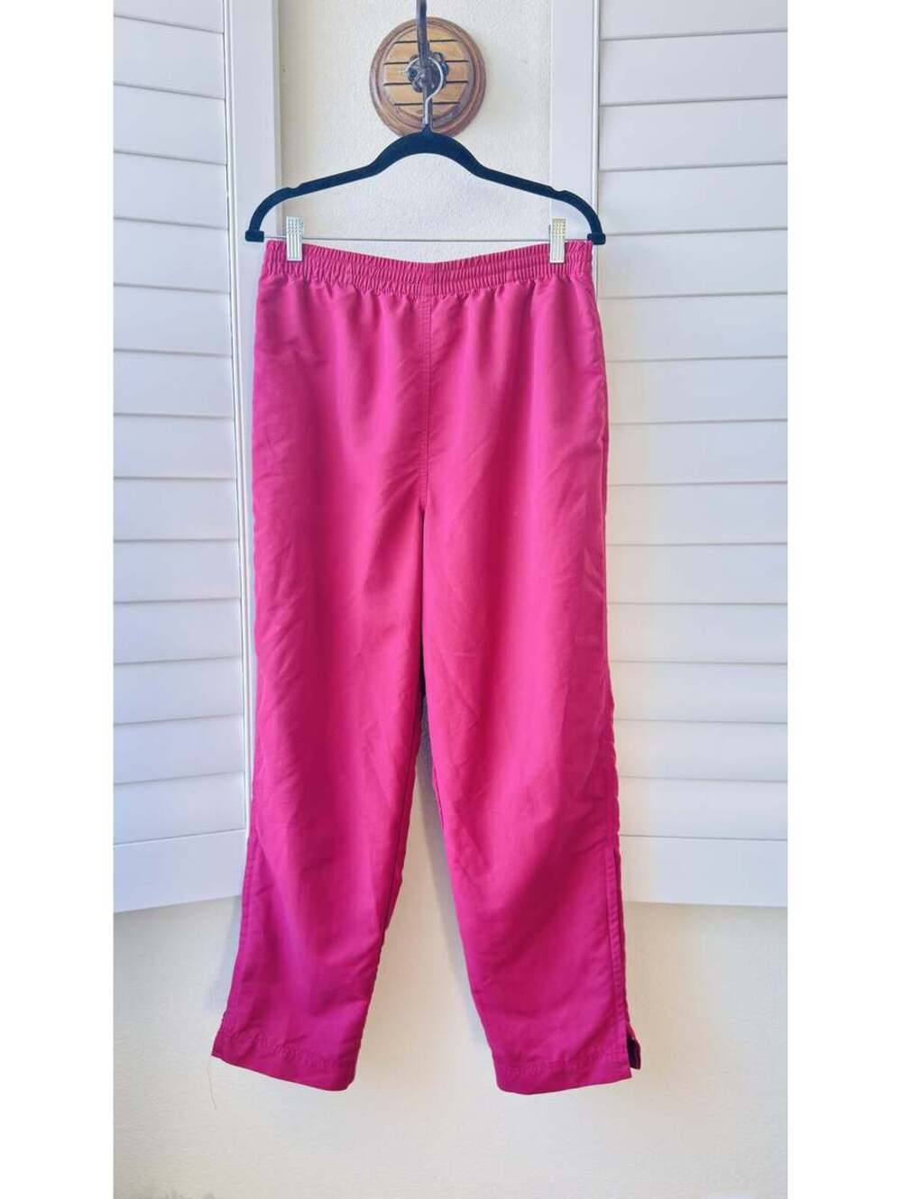 Vintage Izod Bright Pink Track Pants Size L